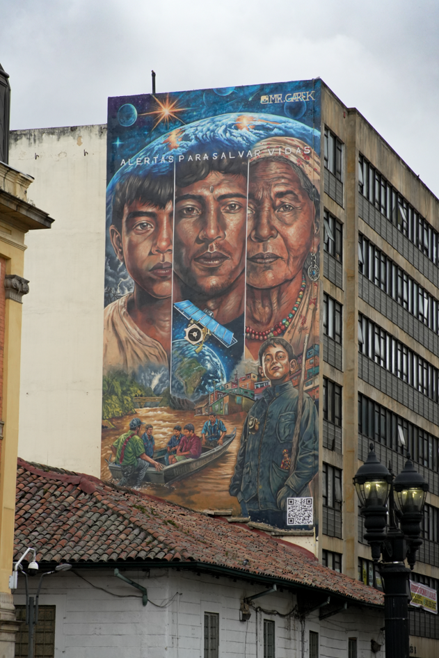 NASA Lifelines Team Returns from Colombia, RFI Pitch Showcase and Mural Unveiling 3 image